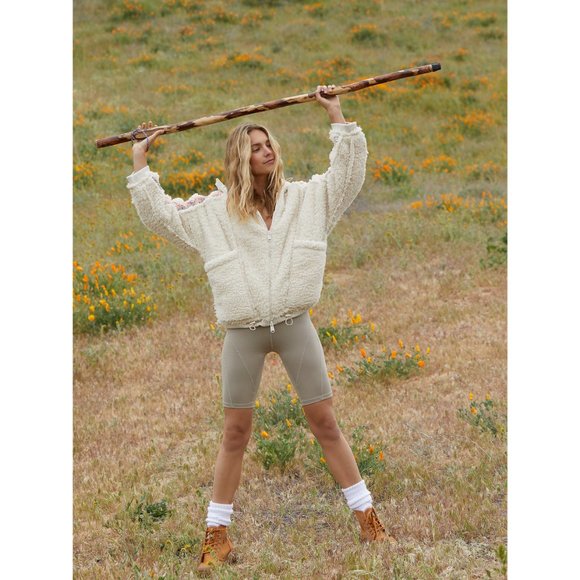 NWT FP Movement Lodge Livin' Jacket / Natural - Picture 4 of 4